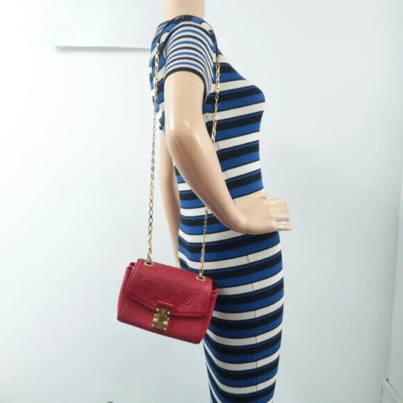 Auth Louis Vuitton Saint-Germain BB Monogram Leather Shoulder Bag 1026-103024 - Picture 12 of 12